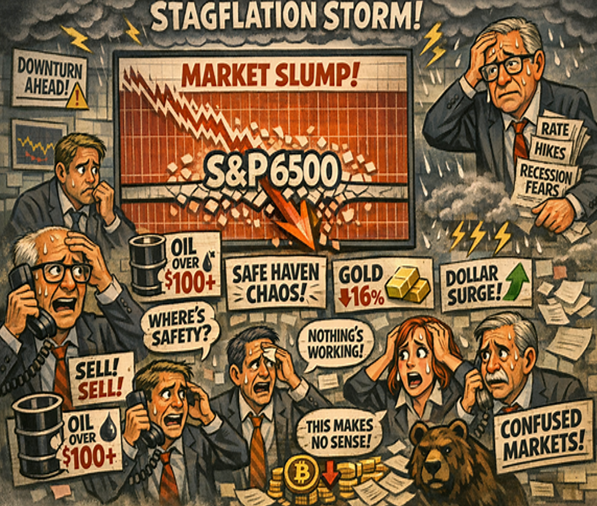 Market Nervousness Sets In – Is Stagflation On the Way?